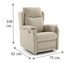 Sillón relax de empuje