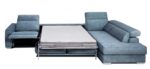 Esquinero cama italiana con asiento relax motor de alta calidad y comodidad