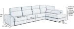 Sofá cama rinconera Banggi - Imagen 16