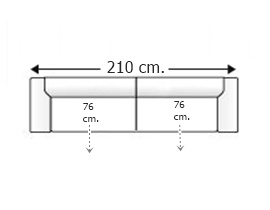 Sofá 3 plazas