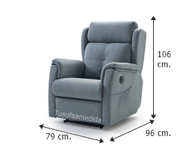 Sillón relax motorizado