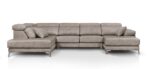 Esquinero deslizante con chaise longue