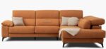 Sofá esquinero con cama italiana colchón grosor 16 cm