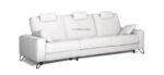 Sofá 3 asientos con cama italiana y relax motor