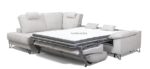 Sofá esquinero con cama apertura italiana colchón alto 16 cm.