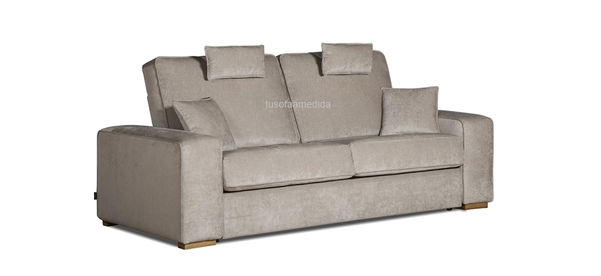 Sofá convertible en cama apertura italiana a medida