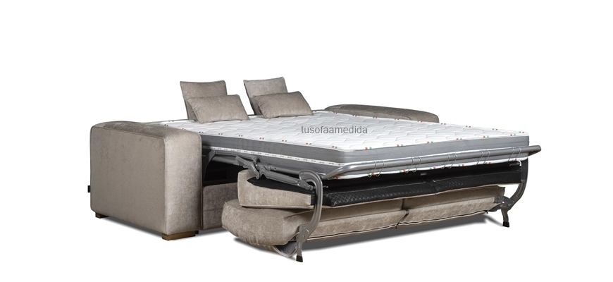 Sofá convertible en cama colchón 160 x 190 cm.