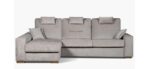 Sofá chaise longue convertible en cama 160 x 190 cm.