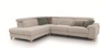 Sofá deslizante carro esquinero de patas altas